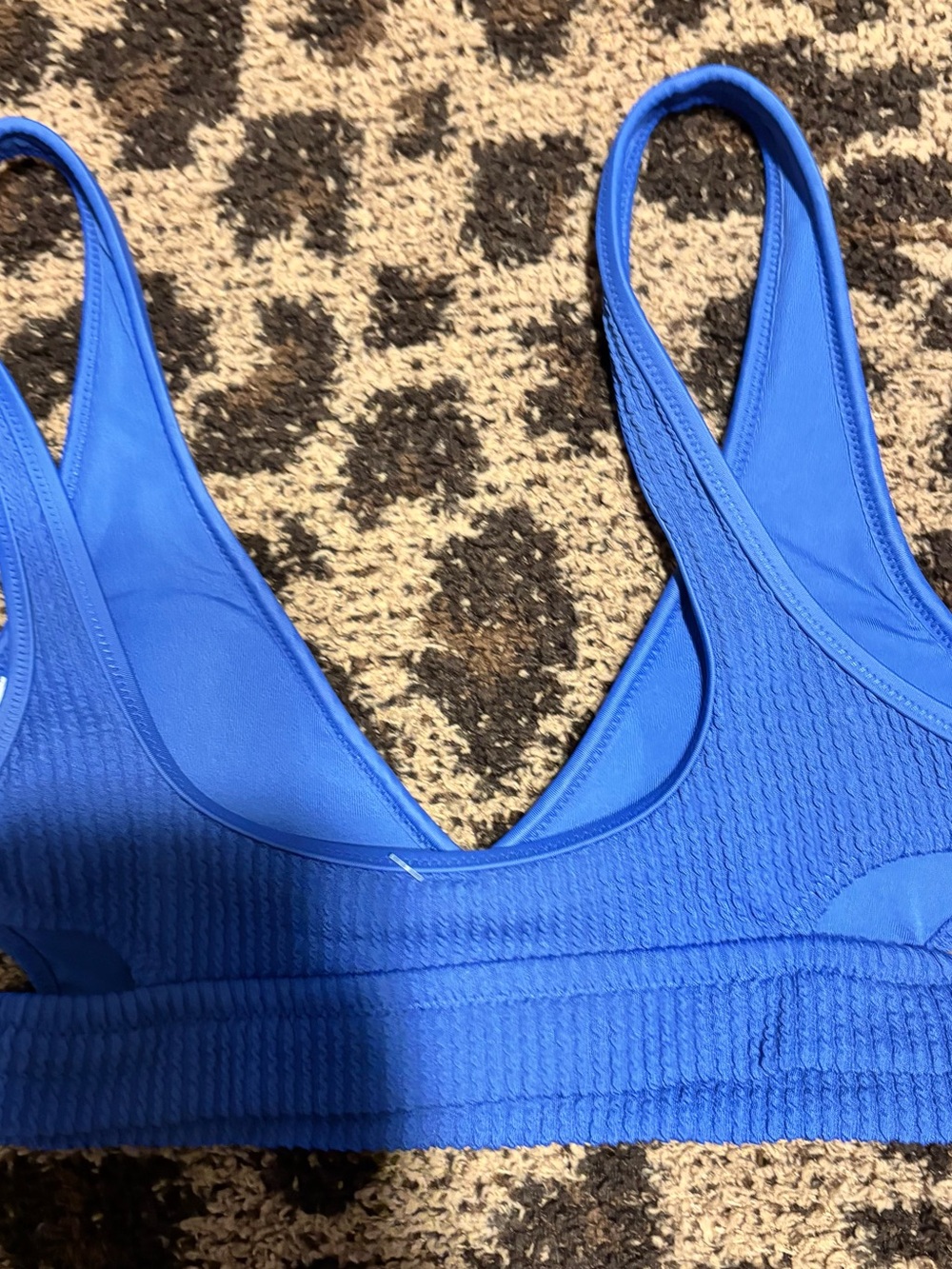 aerie Ribbed V-Neck Bikini Set - Picture 6 of 8